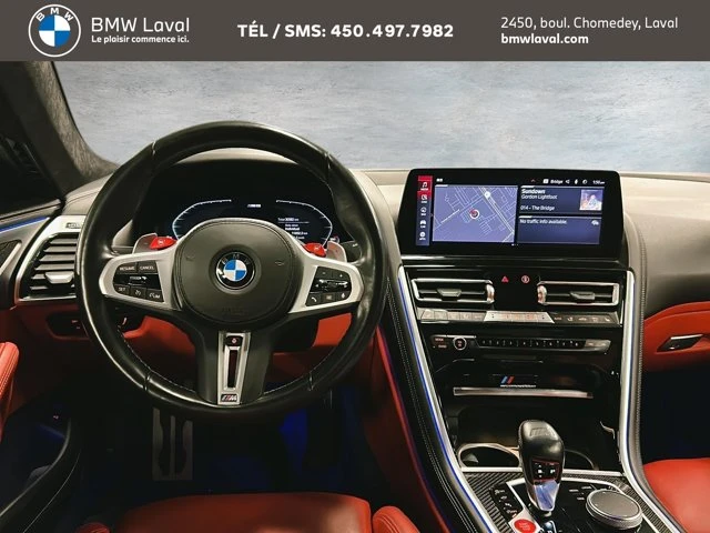 2023 BMW M8 Competition, čierna, 30 523 km, dovoz Kanada — foto 15 z 20