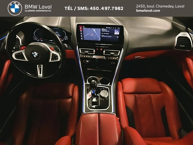 2023 BMW M8 Competition, čierna, 30 523 km, dovoz Kanada — foto 16 z 20