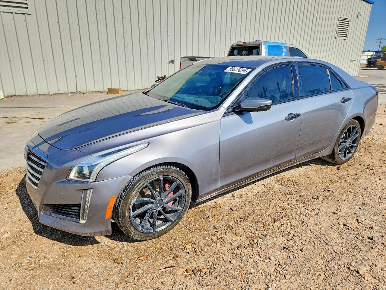 2018 Cadillac CTS LUXURY, sivá, 154 815 km, dovoz USA — foto 1