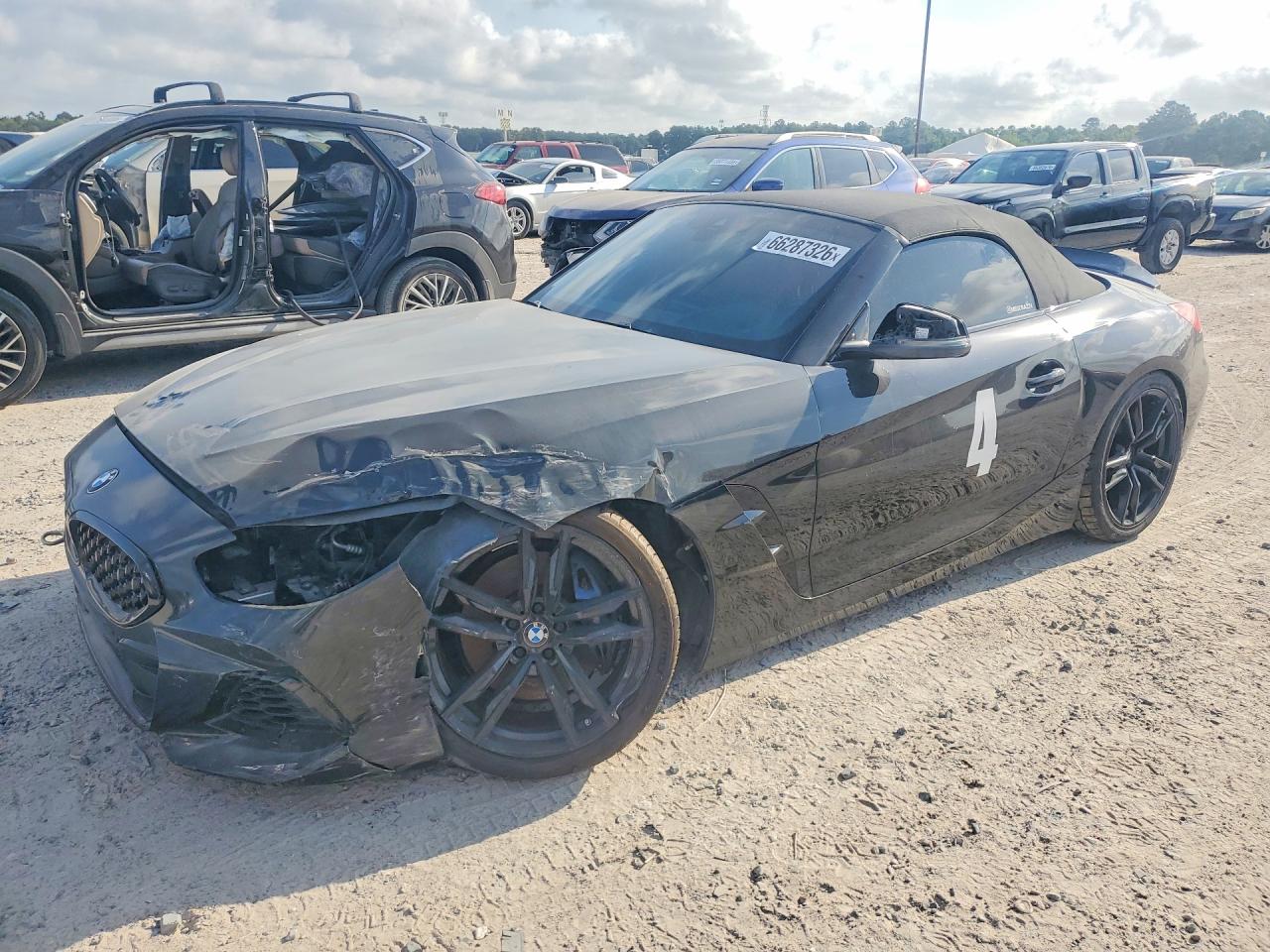 2020 BMW Z4 M40I, čierna, 110 027 km, dovoz USA — foto 1